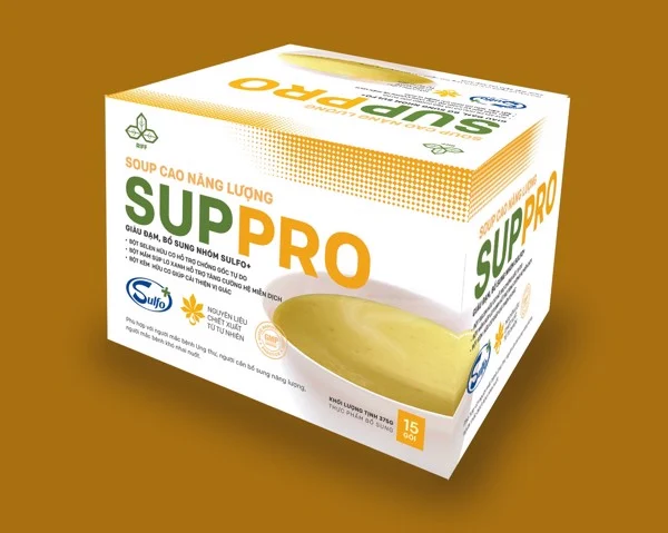 Soup cao năng lượng SUPPRO dành cho người ung thư, người khó ăn