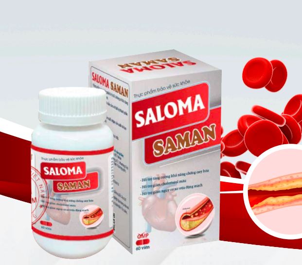 Giảm mỡ máu Saloma Saman